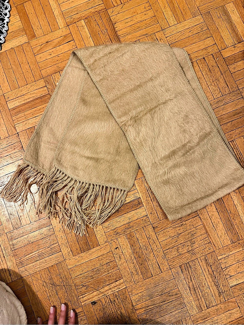 Alpaca Peru Alpaca Scarf in Brown